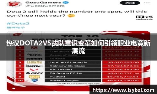 热议DOTA2V5战队意识变革如何引领职业电竞新潮流